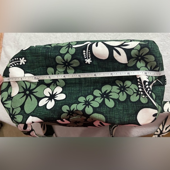 Pacific legend Hawaii USA cloth mini backpack green floral pattern - Picture 3 of 9